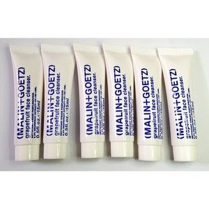 Lot Of 6- (MALIN + GOETZ) Grapefruit Face Cleanser .5floz/15ml, Sealed